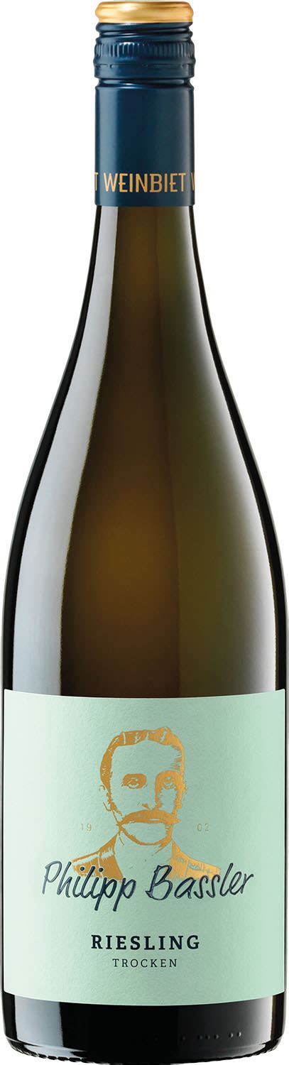 Weinbiet Phil Bassler Riesling 2021 M P Alkohole Wina Cygara