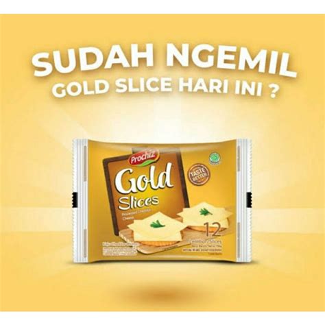 Jual Prochiz Gold Slice Slices Gram Keju Cheddar Cheese Lembar