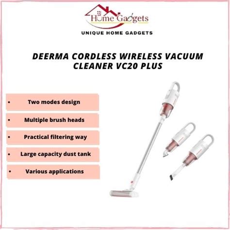 Xiaomi Mijia DEERMA Handheld Cordless Wireless Vacuum Cleaner DEM-VC20 ...
