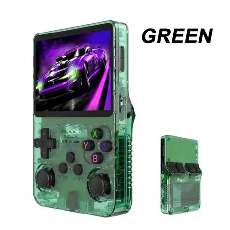 Новая портативная игровая консоль R36S, игровая консоль HD с открытым ...