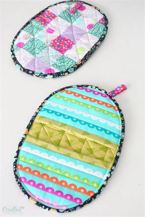 Fun Adorable Quilted Potholders To Sew Now Easy Peasy Creative Ideas