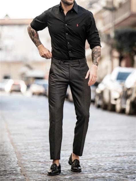 What Color Shirt Goes With Dark Grey Pants Dark Grey Pant