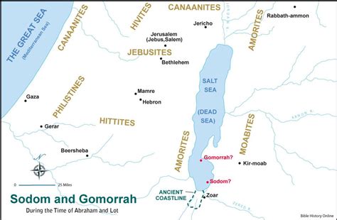 Sodom And Gomorrah Map – Map Of The World