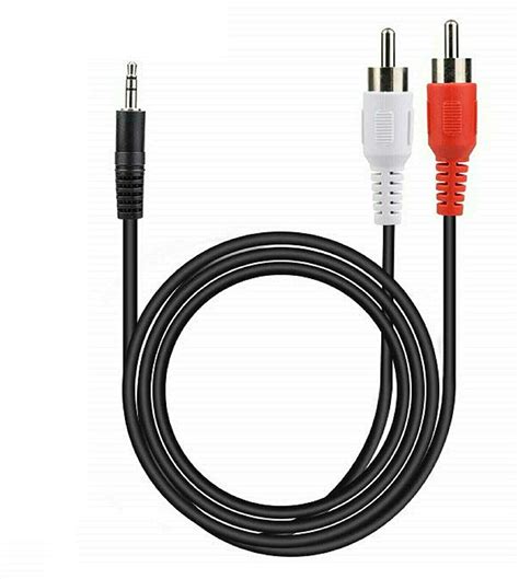 UPBRIGHT New 5FT AUX In Audio Line In Cable to L (Left) and R (Right) Stereo Cord For Pinnacle