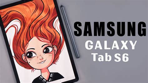 Samsung Tab S6 как планшет для рисования - YouTube