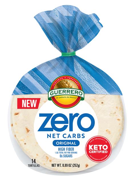 Zero Net Carbs Original Tortillas Guerrero Tortillas