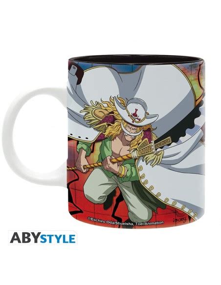 Taza One Piece Roger Vs Shirohige Barbablanca Abystyle