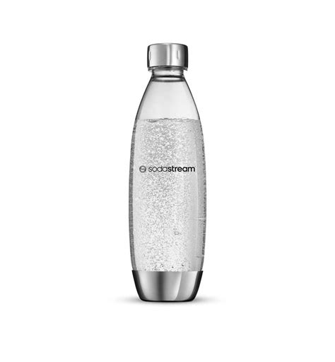 Sodastream Fuse Metal Bottle Silver Deindeal
