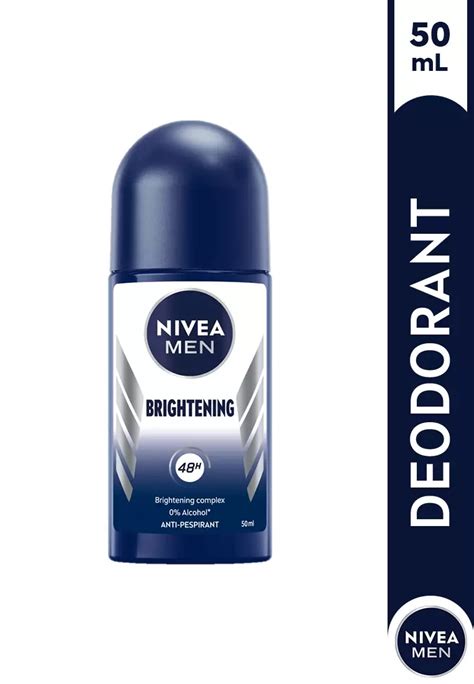 Buy NIVEA Men Deodorant Brightening Anti Perspirant Roll On 50ml 2024