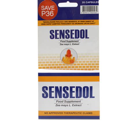 Sensedol 20 Capsules Lazada Ph