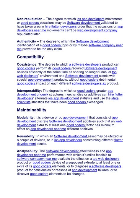 Software Quality Standards How And Why We Applied ISO 25010 1 1 Pdf