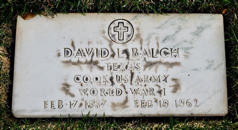 David Leslie Balch Find A Grave Memorial