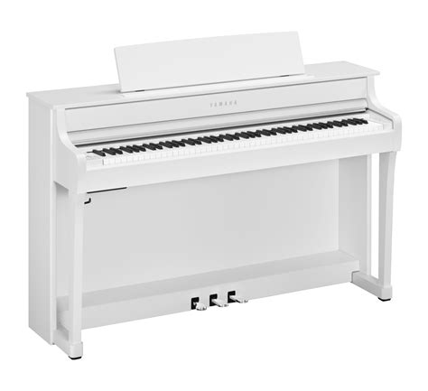 Yamaha Clp White Piano Num Rique Meuble