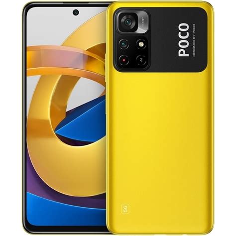 Смартфон POCO M4 Pro 5G 6/128 ГБ, желтый купить в Москве дешево 0 руб ...