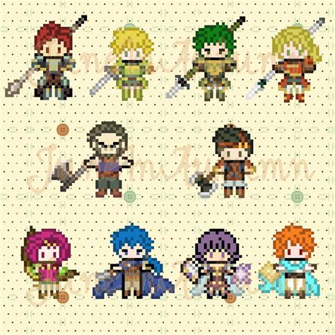 Fire Emblem Sacred Stones Renais Seth Franz Kyle Forde Etsy