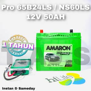 Jual AMARON HI LIFE Pro 65B24LS NS60LS 50ah 12v GARANSI 1 TAHUN