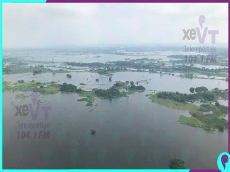 Sobrevuela Sedena Zonas Afectadas Por Inundaciones En Tabasco