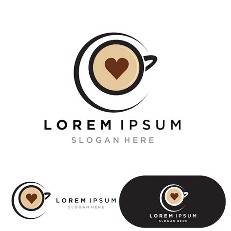 Premium Vector Coffee Cup Logo Template Vector Icon Illustration Design