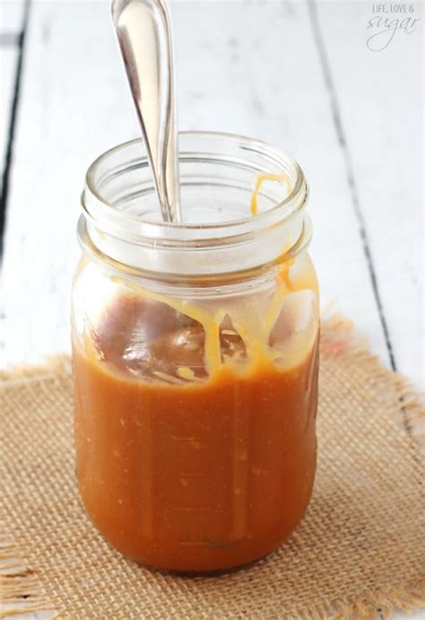 Easy Homemade Caramel Sauce Recipe The Best Caramel Desserts