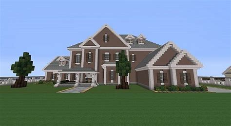 Traditional Mansion Alphacraft Minecraft Project