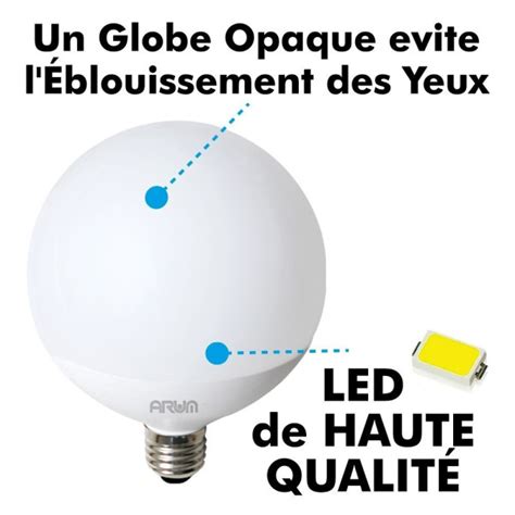 Ampoule Led 20w G120 E27 Globe