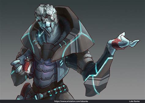 Mass Effect Concept Art Turian