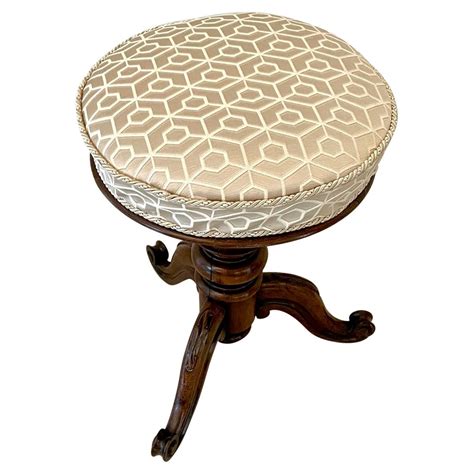 American Antique Revolving Piano Stool For Sale At 1stdibs Piano