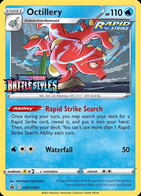 Octillery Swshp Swsh089 Pokémon Card Database Pokemoncard