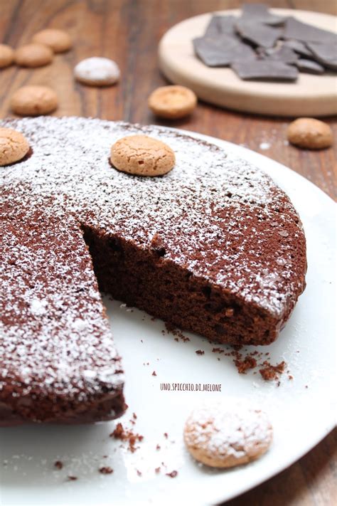 Torta Cioccolato E Amaretti Senza Burro E Senza Lievito Ricetta Ed