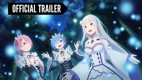 Re Zero Season Official Trailer Youtube