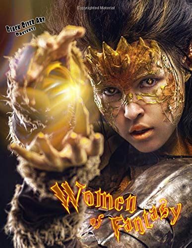 Buy Women Of Fantasy Grayscale Adult Coloring Book Features