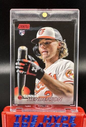 Gunnar Henderson Red FOIL RC 2023 Topps Stadium Club 19 Baltimore