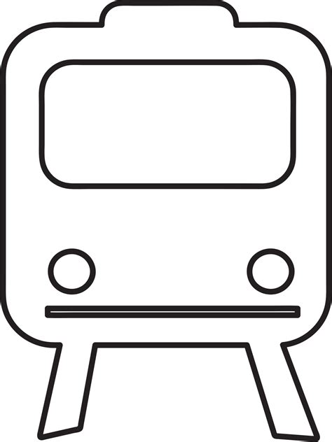 Transportation Train Icon Sign Symbol Design 10158693 Png