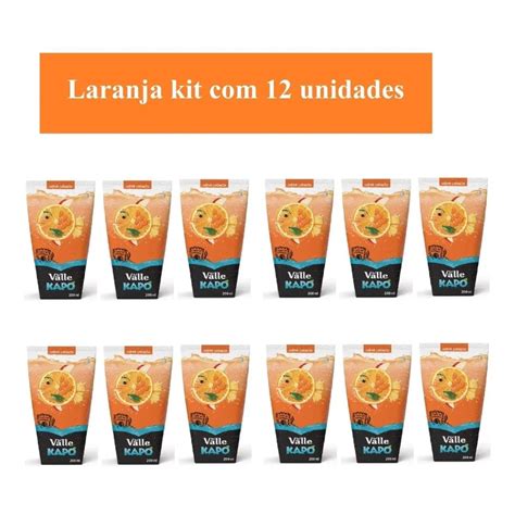 Kit Un Suco De Laranja Del Valle Kapo Ml Shopee Brasil