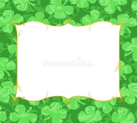 Orange Shamrocks Stock Illustrations 289 Orange Shamrocks Stock