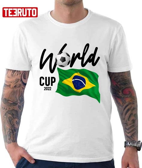 Brasil Soccer World Cup 2022 Unisex Hoodie - Teeruto