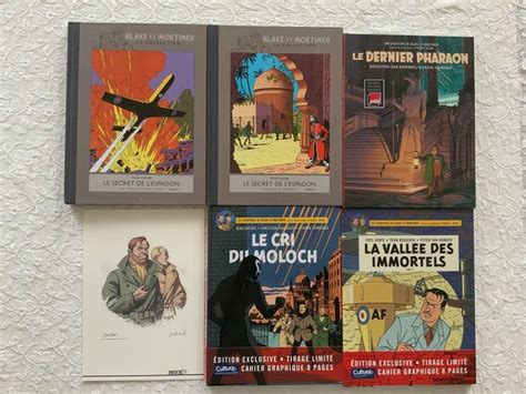 Blake Mortimer 5 Albums Ex Libris Timbre Nation Catawiki