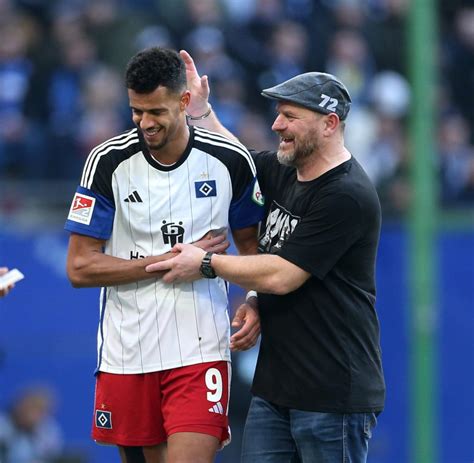 Zweite Liga Moin Steffen Baumgart feiert erfolgreiches HSV Debüt