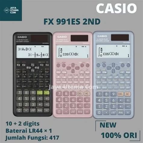 Jual KALKULATOR SCIENTIFIC CASIO FX 991ES PLUS ORI Shopee Indonesia