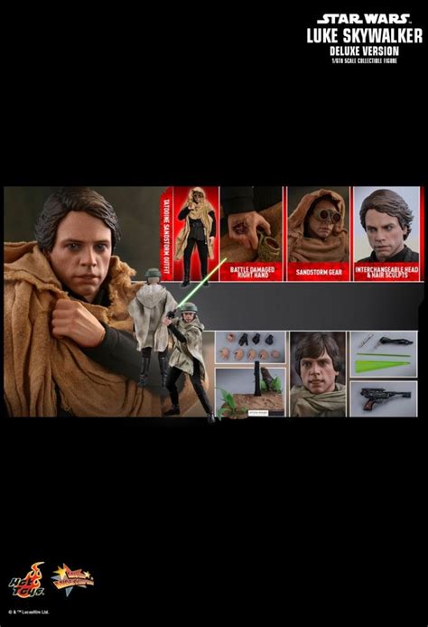 Luke Skywalker Aus Dem Film Star Wars Film Return Of The Jedi Von Hot Toys Als Deluxe Version