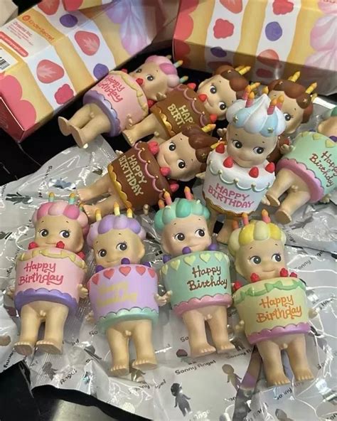 Sonny Angel Birthday Cake Series Childrens Birthday T Blessing Toy
