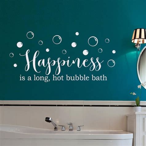 Bathroom Wall Decal Etsy