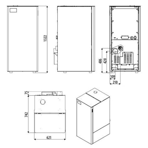 Pelletkessel Mcz Performa Hq Easy Clean H Kw Schornstein