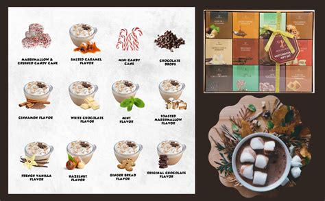 Mother S Day Gift For Her Luxury Hot Chocolate Gift Set Flavoured Hot Chocolate Sachets