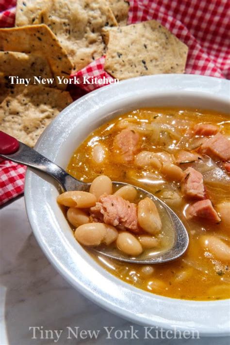Classic Navy Bean Soup Tiny New York Kitchen