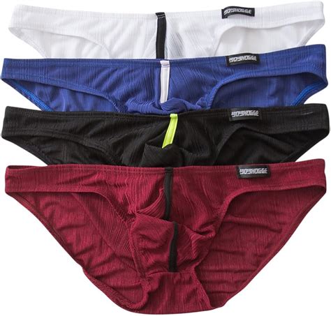 Yufeida Men S Briefs Underwear Sexy Low Rise Bikini Shorts Underpants