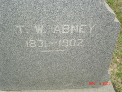 Col Thomas Walter Abney Find A Grave Memorial