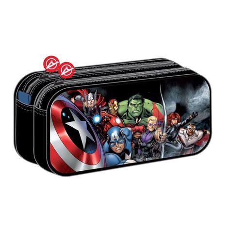 Trousse Avengers 2 Compartiments Rectangulaire Trousses Cultura