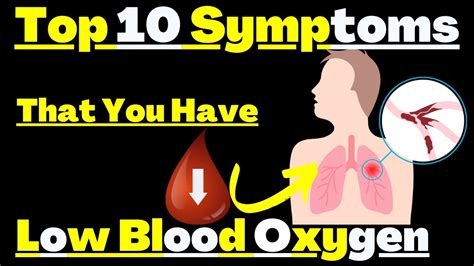 10 Warning Signs Of LOW OXYGEN In Your BLOOD Signs Of Hypoxemia Low