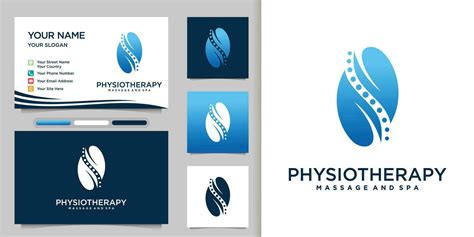 Physiotherapy logo design templates creative concept Premium Vector 34325795 Vector Art at Vecteezy